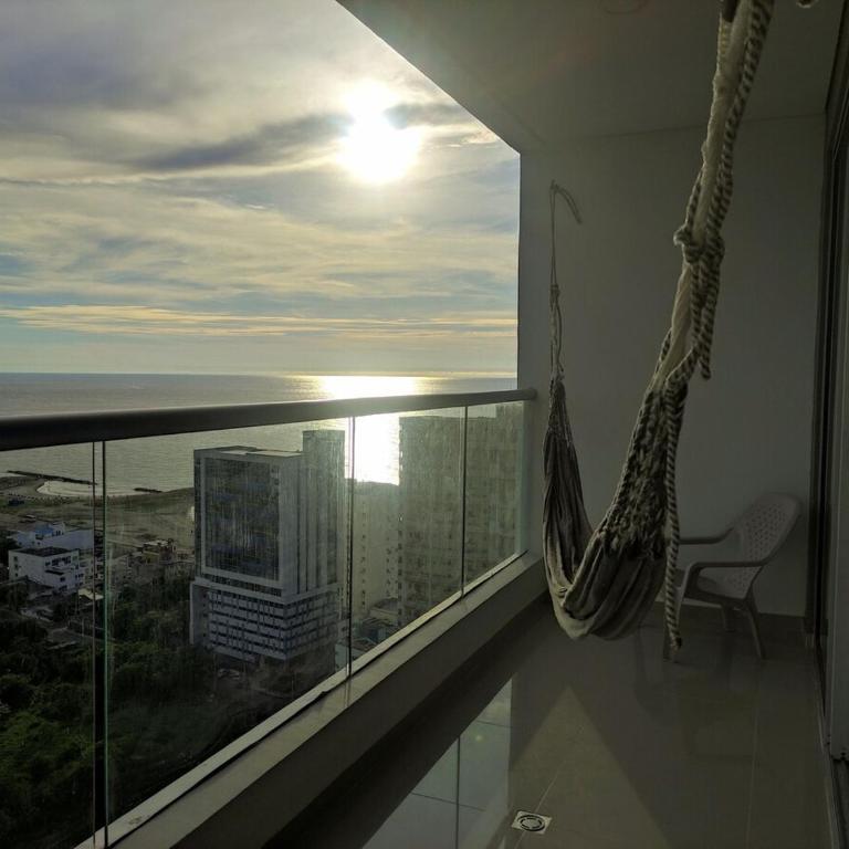 Apartamento Cartagena 180, vista espectacular - Apartamento con vistas y balcón - 23