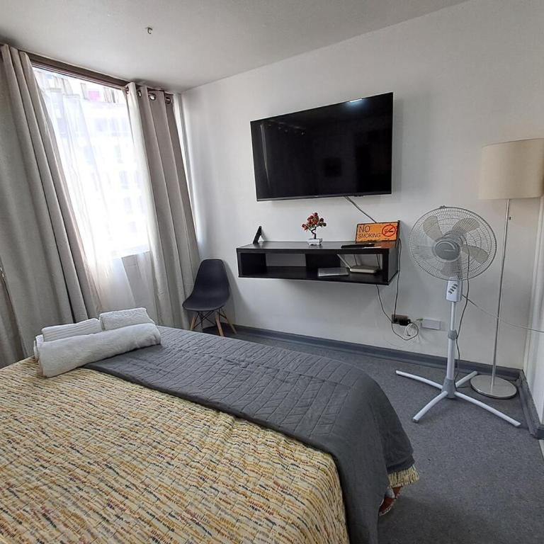 Departamento tipo estudio, cercano al Movistar Arenas y Teatro Caupolican - Apartamento de 1 dormitorio - 24