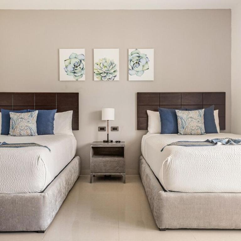Condo beach front 2BR 3BATH Family BIG pool Jacuzzi Tenis Gym Spa - Apartamento de 2 dormitorios - 6