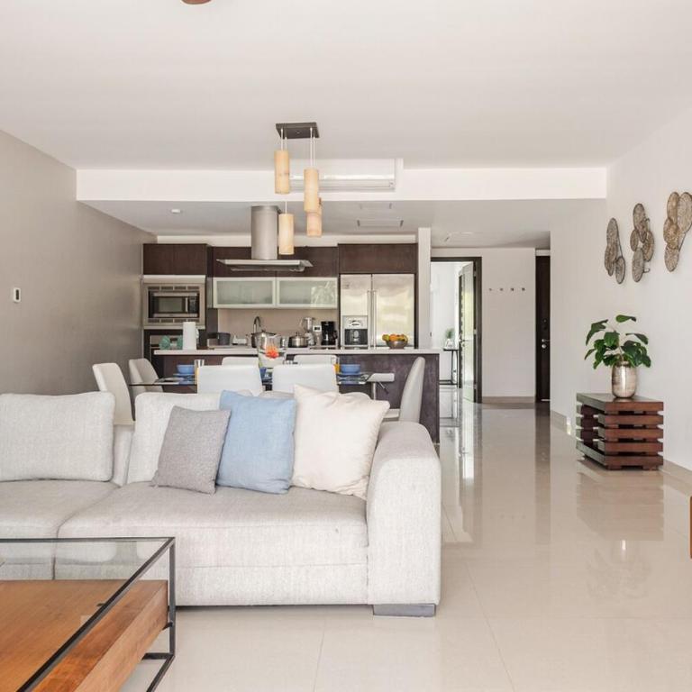 Condo beach front 2BR 3BATH Family BIG pool Jacuzzi Tenis Gym Spa - Apartamento de 2 dormitorios - 41