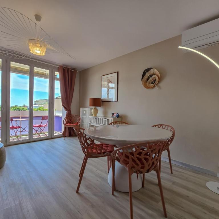L'Heure Sud T3 T3 clim avec garage au centre-ville - Apartment mit 2 Schlafzimmern - 1