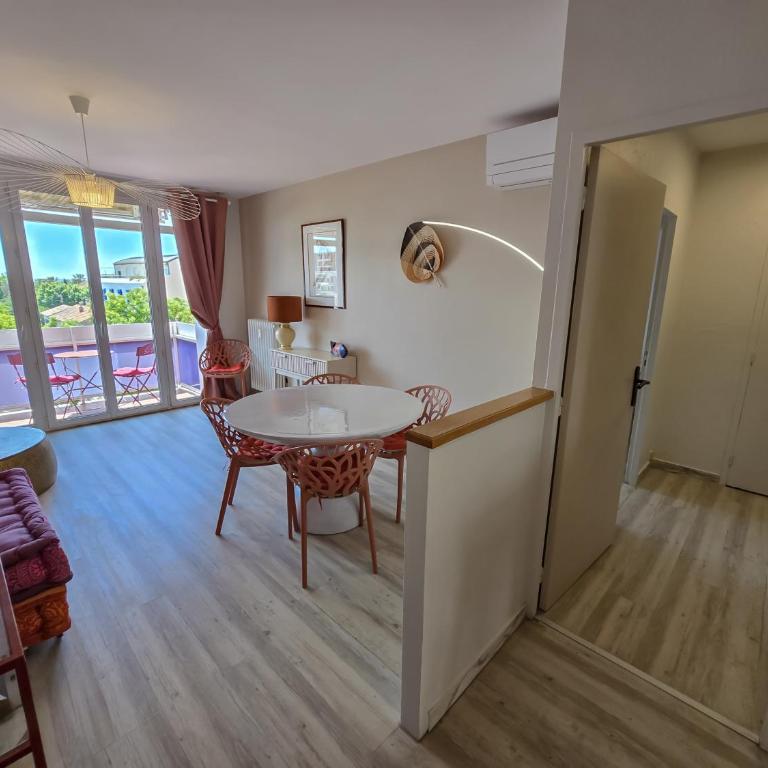 L'Heure Sud T3 T3 clim avec garage au centre-ville - Apartment mit 2 Schlafzimmern - 13