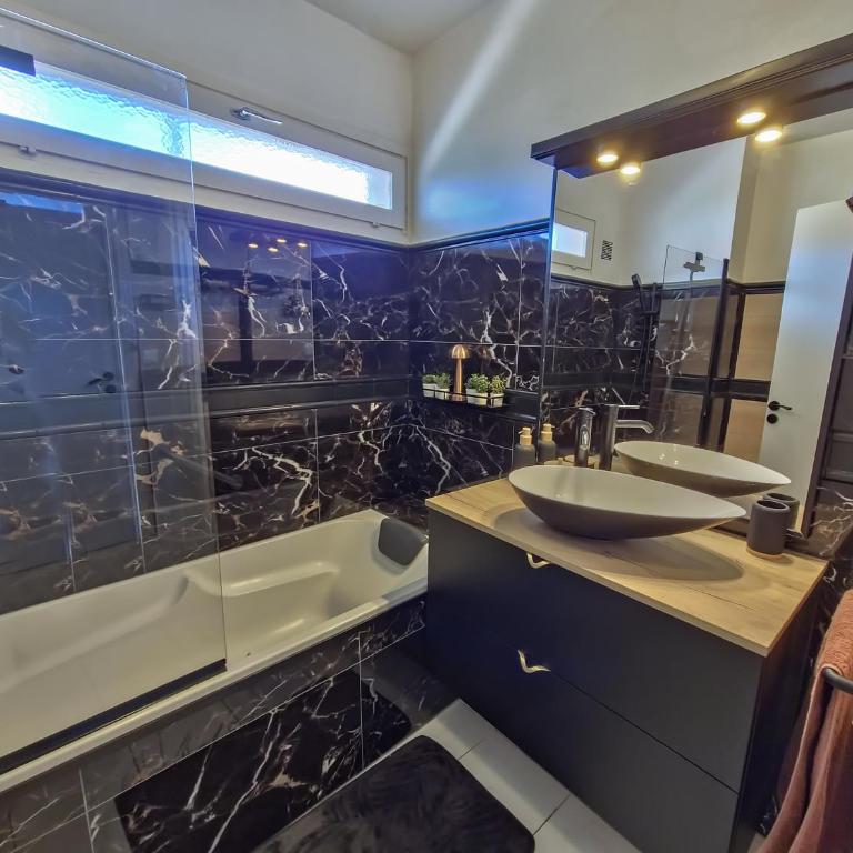 L'Heure Sud T3 T3 clim avec garage au centre-ville - Apartment mit 2 Schlafzimmern - 15