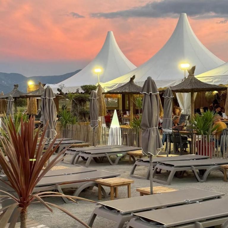 maison climatisée à 500m de la plage dans résidence - Haus mit 1 Schlafzimmer - 36