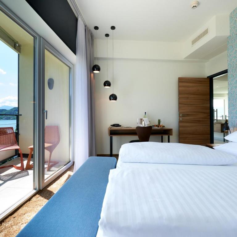 Parkhotel Pörtschach - Das Hotelresort mit Insellage am Wörthersee - Suite mit Balkon und Seeblick - 5