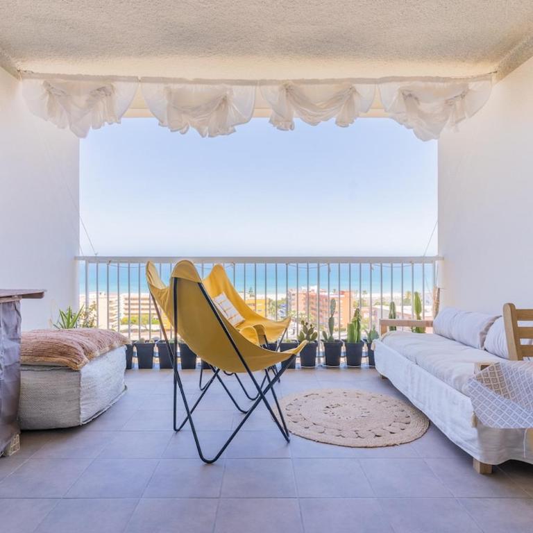 Seaview Apartment in Canet with Rooftop Pool - Apartment mit 2 Schlafzimmern - 1