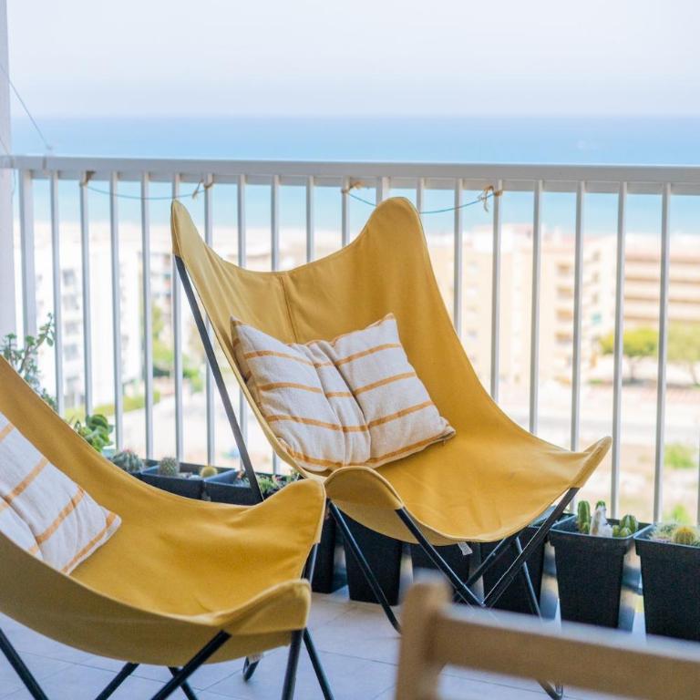 Seaview Apartment in Canet with Rooftop Pool - Apartment mit 2 Schlafzimmern - 18