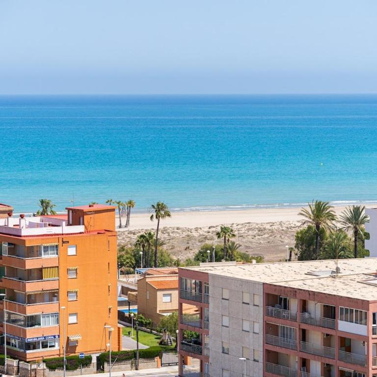 Seaview Apartment in Canet with Rooftop Pool - Apartment mit 2 Schlafzimmern - 23