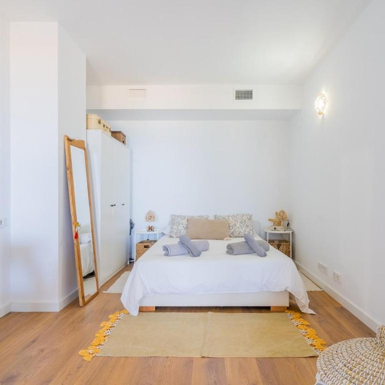 Seaview Apartment in Canet with Rooftop Pool - Apartment mit 2 Schlafzimmern - 24