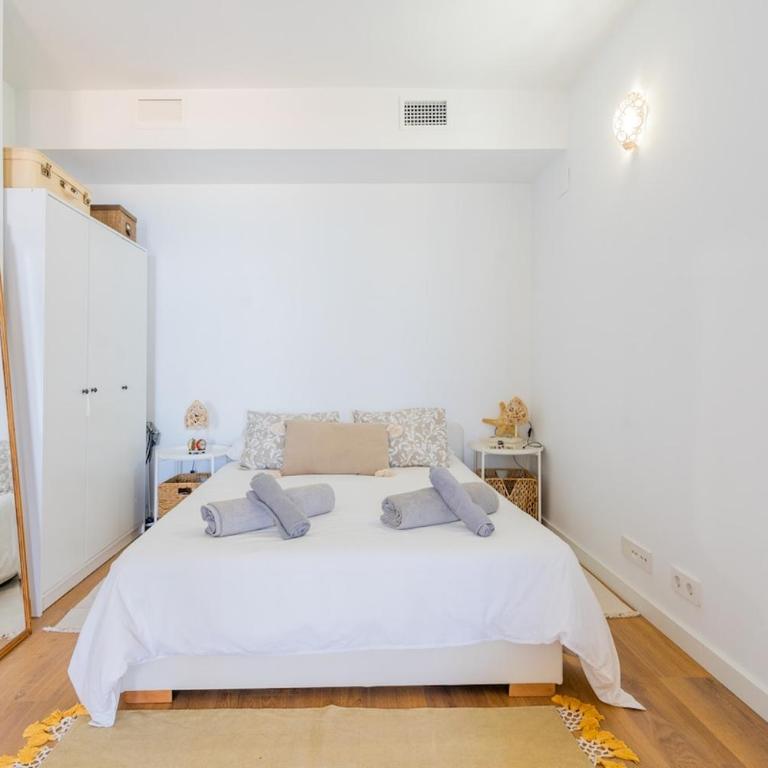 Seaview Apartment in Canet with Rooftop Pool - Apartment mit 2 Schlafzimmern - 36