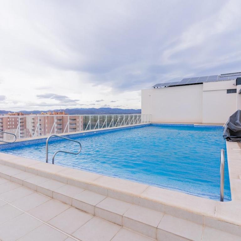 Seaview Apartment in Canet with Rooftop Pool - Apartment mit 2 Schlafzimmern - 44