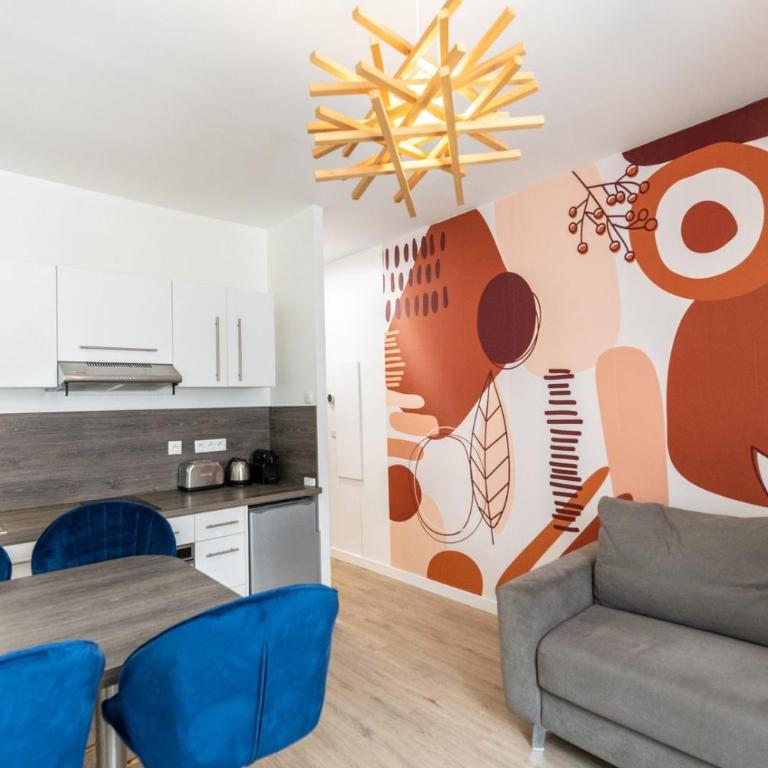 Le Hirvi - cocon zen et épuré à 10min Vieux Lyon - Appartement - 8