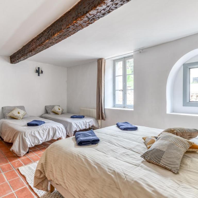 Au Pied de la Cité - Terrasse - Climatisation - Wifi - Maison 3 Chambres - 34