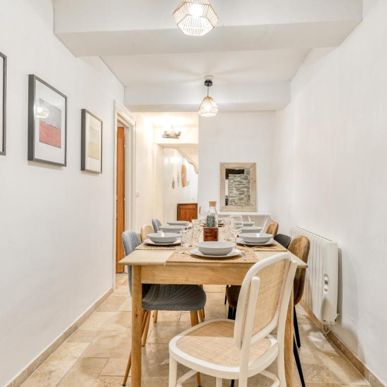 Au Pied de la Cité - Terrasse - Climatisation - Wifi - Maison 3 Chambres - 18