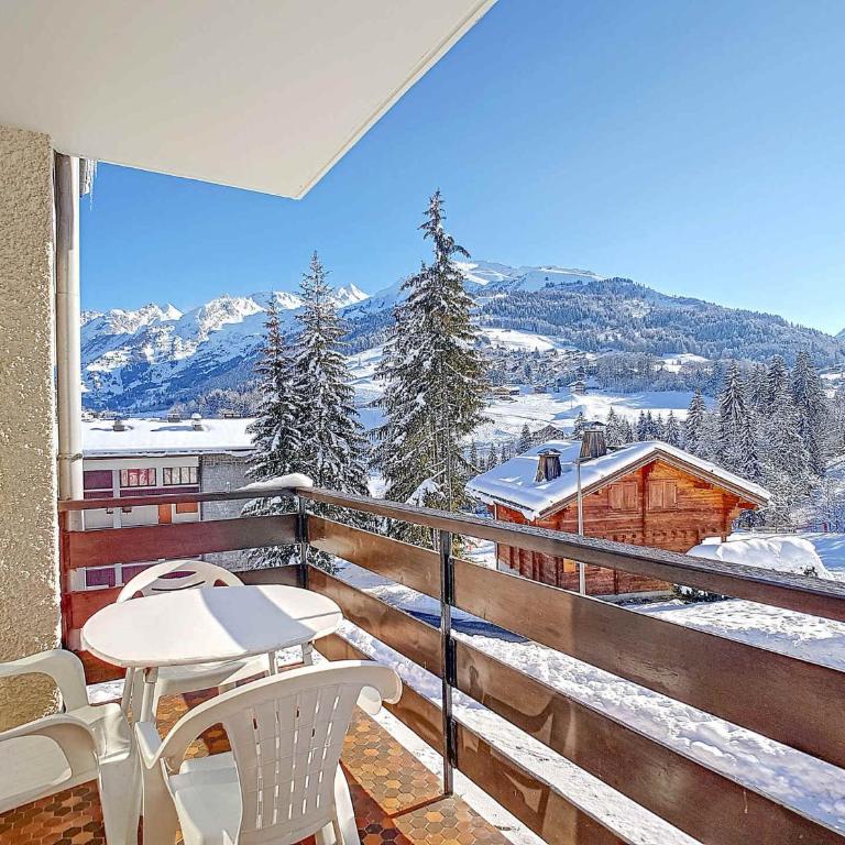 Appartement cosy à La Clusaz - 4 pers, balcon sud - FR-1-818-107 - Appartement - 8