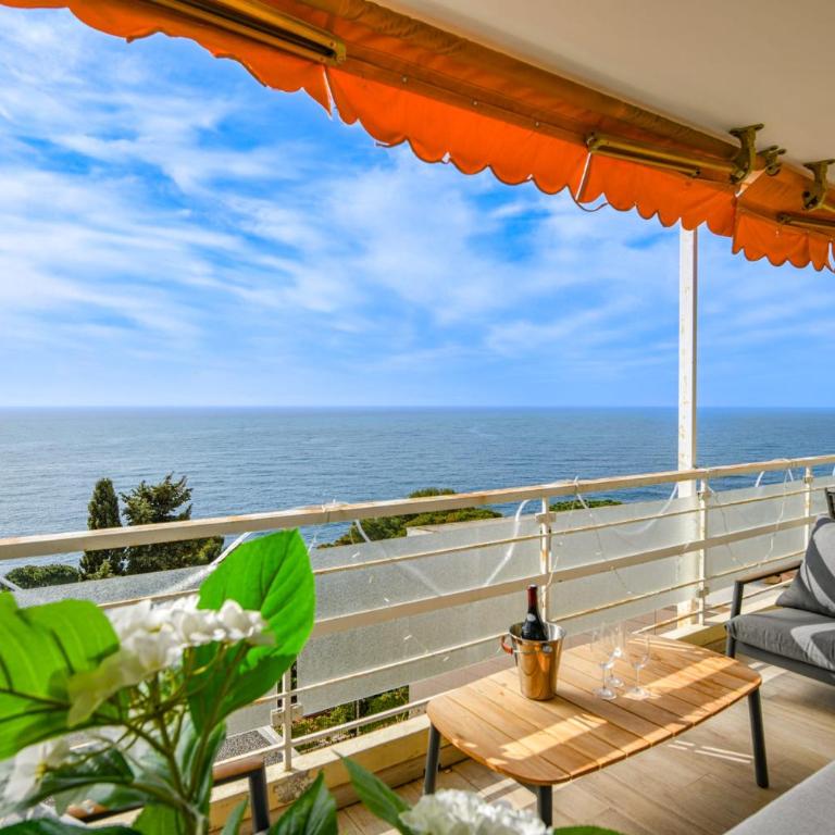Appart belle vue mer et plage proche de Monaco - Appartement - 22