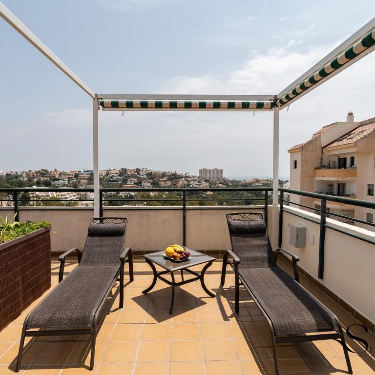 Terrace of Paradise, 3 Bed Duplex, Bbq, Views, Pool, Parking - Penthouse Apartment - 29