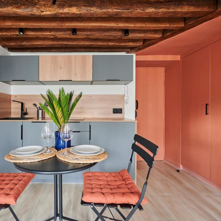 Charming Studio Center of Paris-Montorgueil - Studio - 8