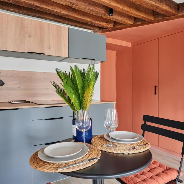 Charming Studio Center of Paris-Montorgueil - Studio - 12