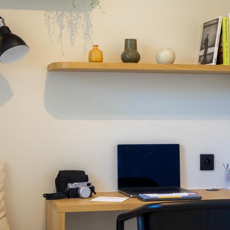 Appartement Design classé 3 étoiles avec Terrasse & Parking Privé - Hyper Centre Orléans - Appartement 2 Chambres - 15