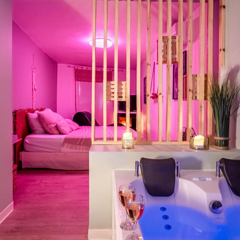 Le Lovely Narbonnais - Balneo & Sauna - One-Bedroom Apartment - 32