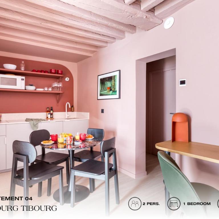 Beauquartier - Marais Bourg Tibourg - Appartement 1 Chambre - 2