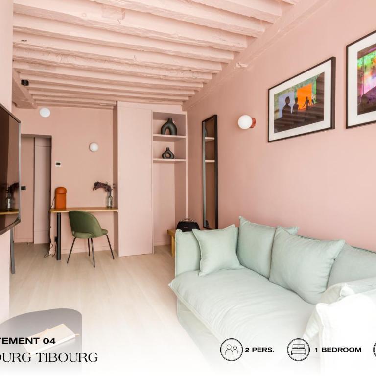 Beauquartier - Marais Bourg Tibourg - Appartement 1 Chambre - 4