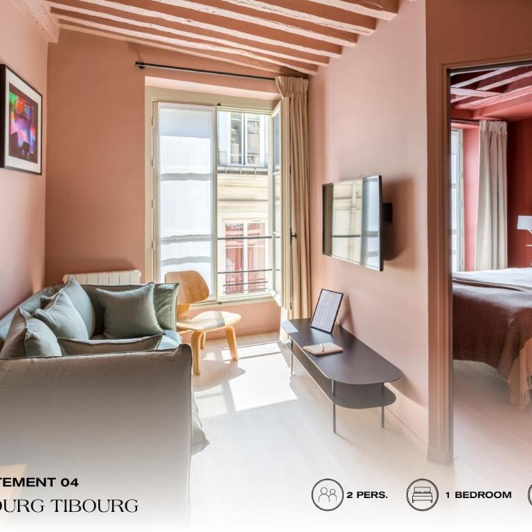 Beauquartier - Marais Bourg Tibourg - Appartement 1 Chambre - 17