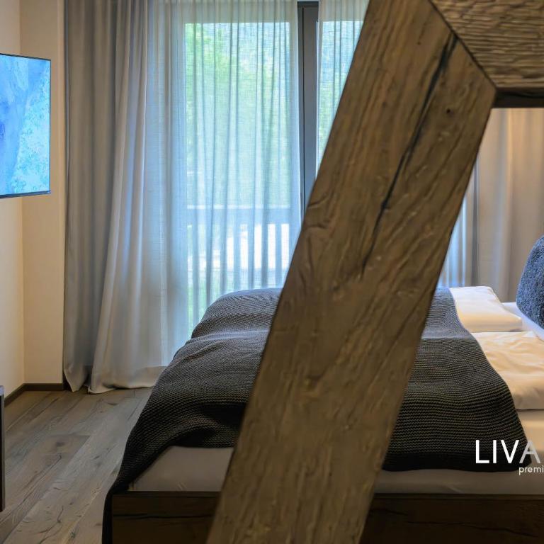 LIVALPIN Relaxe - Two-Bedroom Apartment with Balcony and Mountain View - 69