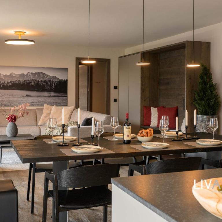 LIVALPIN Relaxe - Two-Bedroom Apartment with Balcony and Mountain View - 64