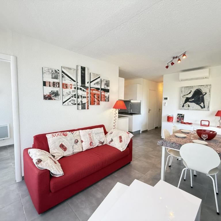 Sol-y-Days Fleurie 1 Appartement Grande Terrasse et Parking - Two-Bedroom Apartment with Terrace - 9