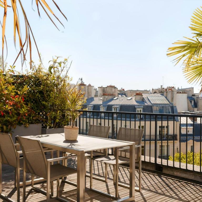 L'Edmond Hotel Parc Monceau - Suite Rooftop - Vue Panoramique Tour Eiffel - 10