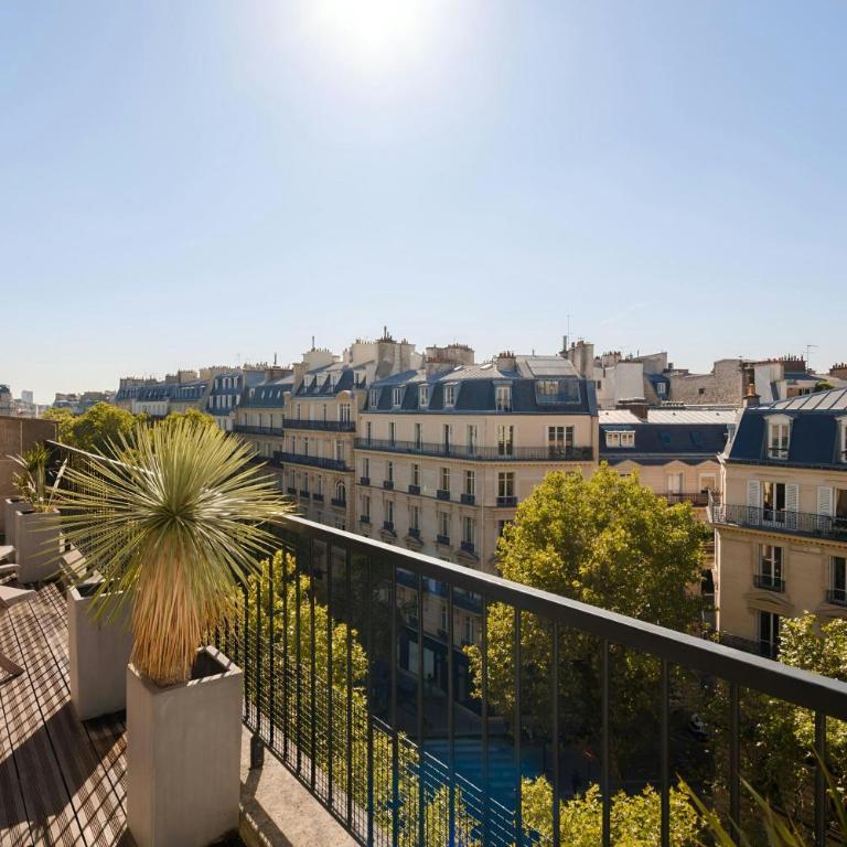 L'Edmond Hotel Parc Monceau - Suite Rooftop - Vue Panoramique Tour Eiffel - 9