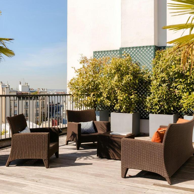 L'Edmond Hotel Parc Monceau - Suite Rooftop - Vue Panoramique Tour Eiffel - 2