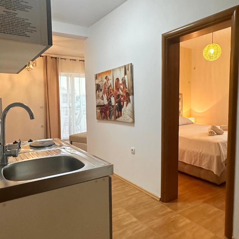 Apartmens Xhenis Lux - Deluks Apartman s 1 Spavaćom Sobom i Pogledom na Vrt - 3