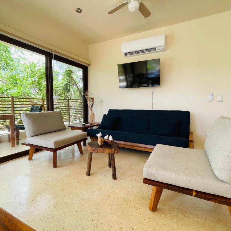 Condo Family in the jungle with cenotes and big pool - One-Bedroom Apartment - 7