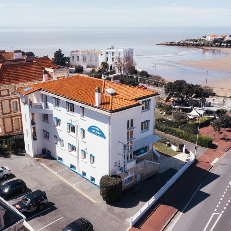 Hotel Belle Vue Royan - Chambre Double ou Lits Jumeaux - Vue sur Mer - 1