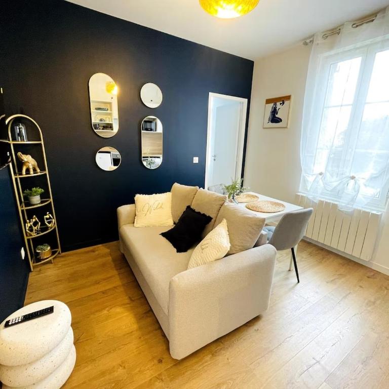 Rêve bleu au port avec parking gratuit - Appartement 1 Chambre - 1