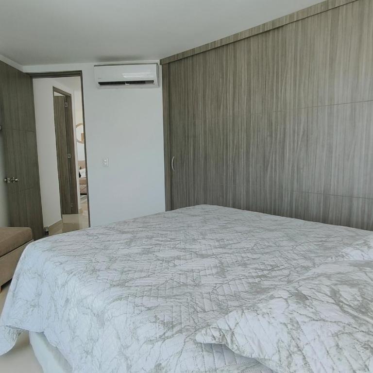 Apartamento Gaira - Mar y Descanso en Santa Marta - Apartamento de 2 dormitorios con balcón y vistas al mar - 10