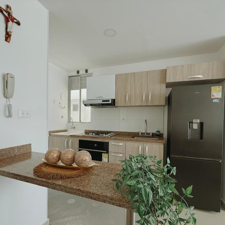 Apartamento Gaira - Mar y Descanso en Santa Marta - Apartamento de 2 dormitorios con balcón y vistas al mar - 8