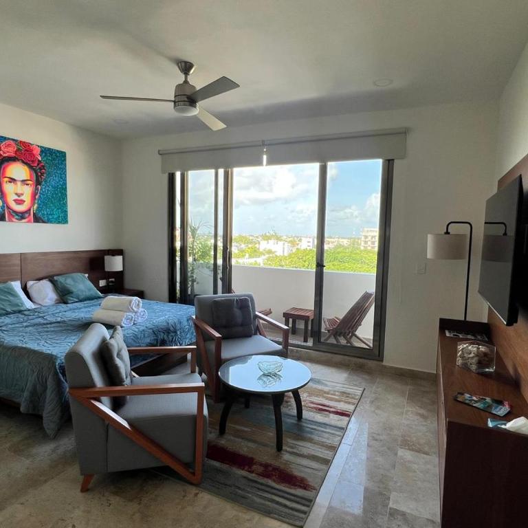 Itzamna Studio with sea view - Apartamento de 1 dormitorio - 3