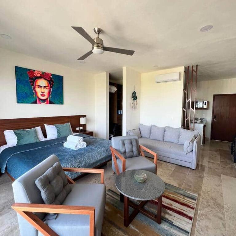 Itzamna Studio with sea view - Apartamento de 1 dormitorio - 7
