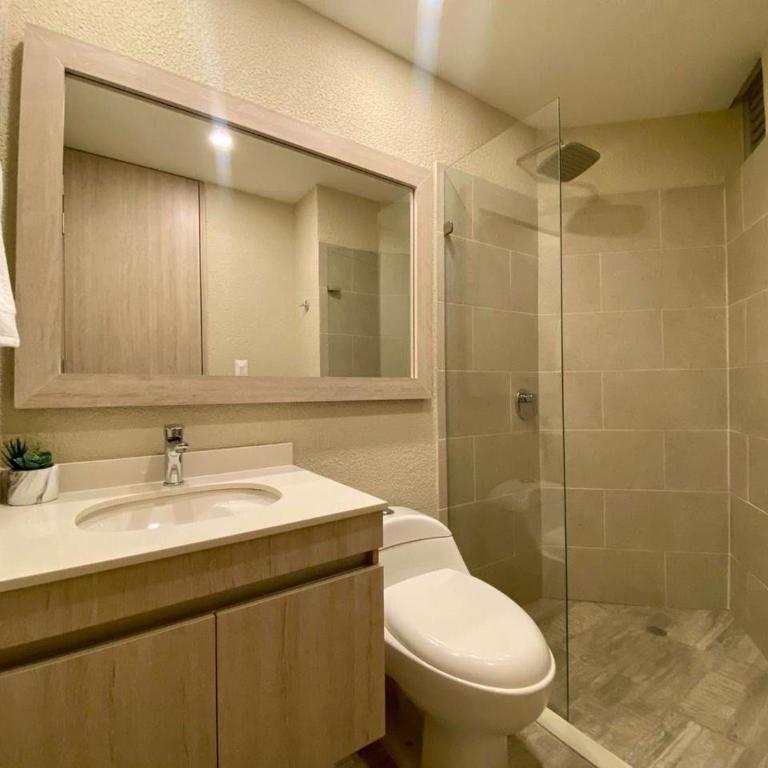 Exclusivo Apto En Dominique Cartagena - Two-Bedroom Apartment with Balcony - 13