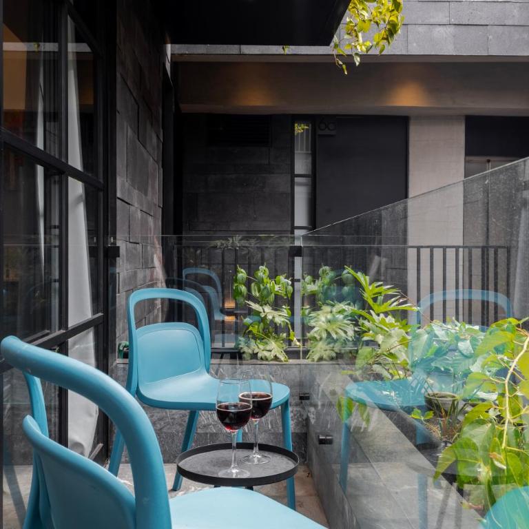 Park Condesa by Capitalia - Premium Loft, Balcony, Inner Courtyard View - 9