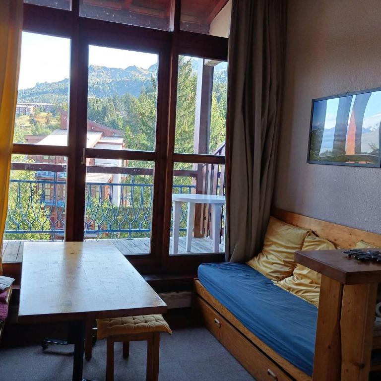 Studio mezzanine pour 5 personnes aux Arcs 1800 avec animaux admis - FR-1-411-964 - Appartement - 2