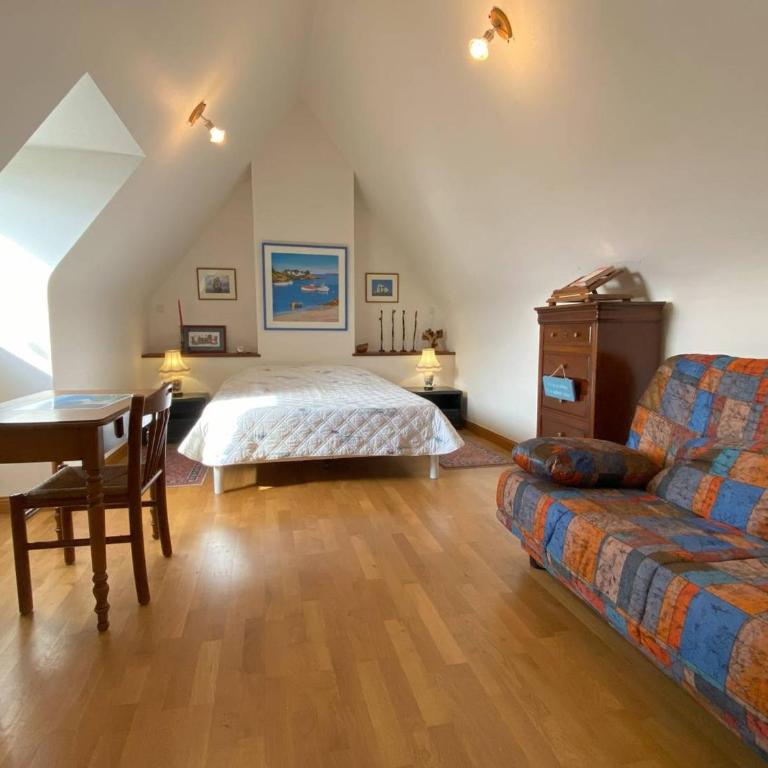 Grande maison familiale 11 pers. WIFI, proche port Perros-Guirec - FR-1-368-463 - Ferienhaus - 29