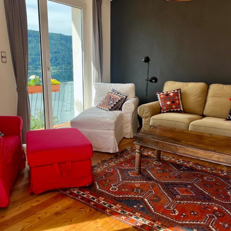 Seeblick mit Charme in der Villa Hirschfisch - Apartment mit 3 Schlafzimmern und Seeblick - 16