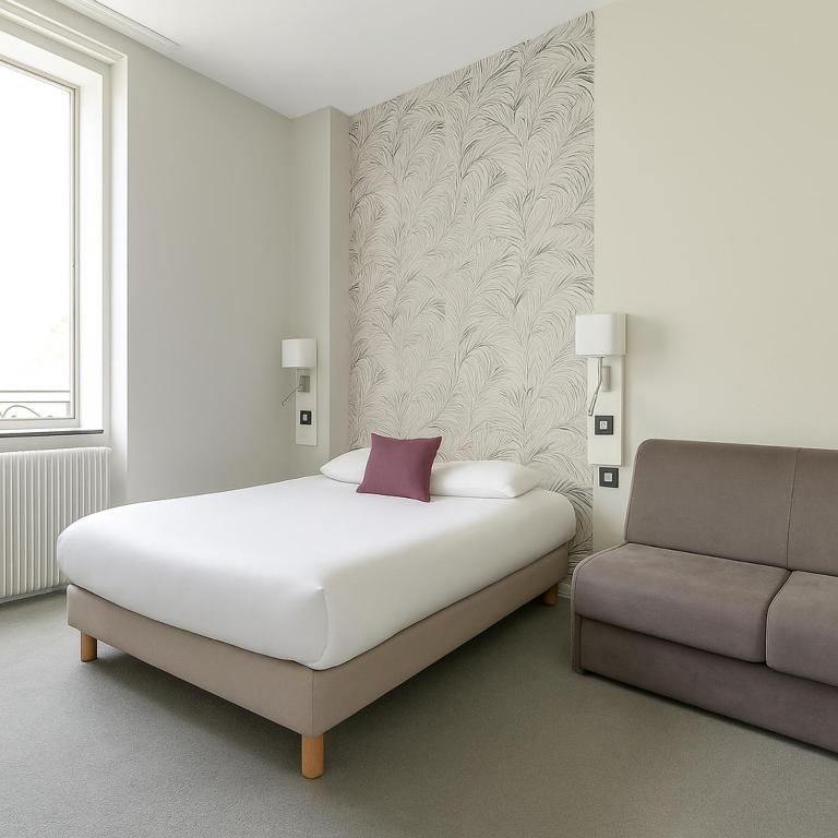 Hôtel Albert Elisabeth Gare SNCF - Chambre Double avec 1 Canapé Simple - 3