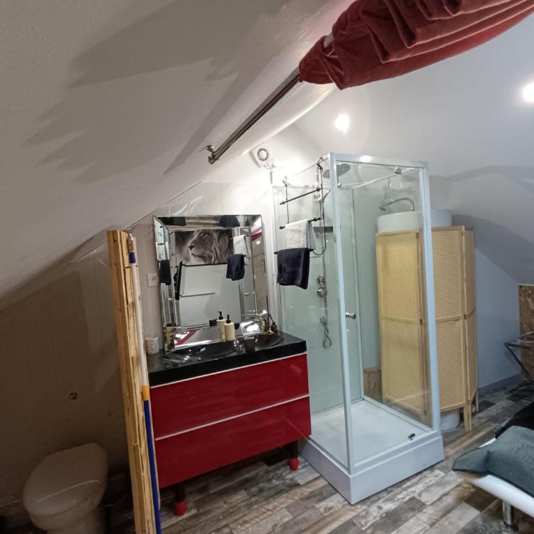 Gîte Sauna Balnéo Lâchez Prise Meublé de tourisme classé 3 étoiles VERTON - Casa con 1 dormitorio - 26