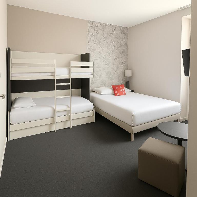 Hôtel Albert Elisabeth Gare SNCF - Chambre Familiale - 3